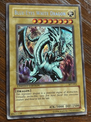 Yu-gi-oh Blue eyes white dragon BPT-003 limited edition - Used card-image