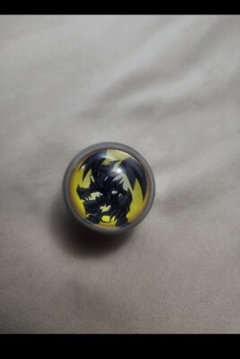 Yugioh collectible marbles orbz mega scarce Red Eyes Black Metal Dragon-image