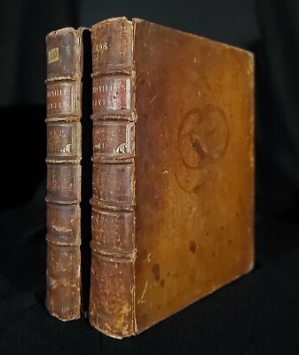 1757 ~TRAVELS THROUGH HOLLAND, GERMANY, SWITZERLAND BY De Blainville LEATHER SET-image