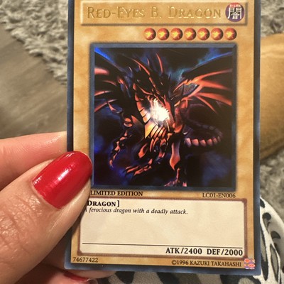 Red-Eyes B. Dragon PCJ-EN001 Power of Chaos: Joey the Passion Limited Edition-image