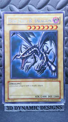 | Yugioh Red-Eyes B. Dragon DLG1-EN012 RARE Dark Legends PL 🔥 |-image