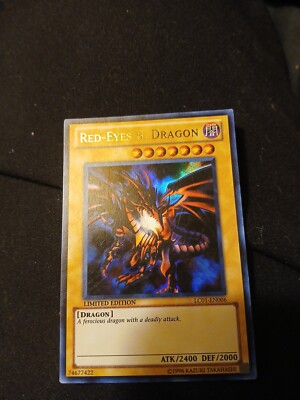 Red-Eyes Black Dragon (Purple) LDS1-EN001 Legendary Duelists: Season 1 1st -image