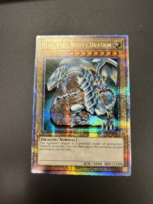 Blue-Eyes White Dragon (Quarter Century Secret Rare) LC01-EN004 Legendary...-image