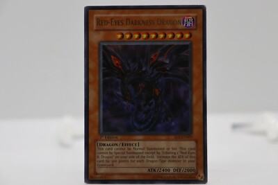 Red-Eyes Darkness Dragon SD1-EN001 1st Edition Ultra Rare (Light Play)-image
