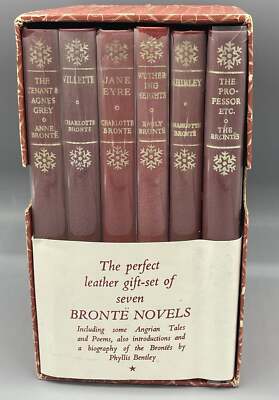 Perfect Leather Gift-Set of Seven Bronte Novels / 1963-image
