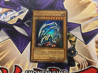 Blue-Eyes White Dragon SDK-001 Ultra Rare HP Yugioh Card 8/9-image