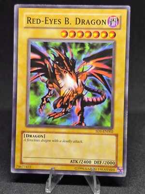 YuGiOh! Red Eyes B. Dragon SDJ-EN002 Joey Common NM-image