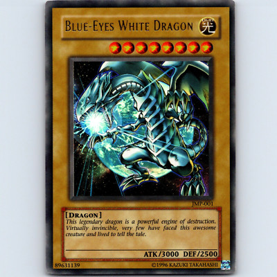 Yugioh Blue Eyes White Dragon 2018 JMP-001 Unlimited Ultra Rare Holo - VLP-image