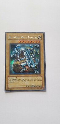 Yu-Gi-Oh COLLECTOR'S Blue-Eyes White Dragon Prismatic Secret Pck-001   LOB DDS -image