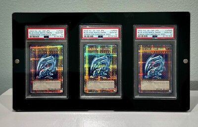 Three PSA 10 Blue-Eyes White Dragon’s (Starlight Rares)-image