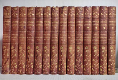 JOHN L. STODDARD LECTURES 1909 14 Volume Set 1-10 & 4 Supplements Exploration-image