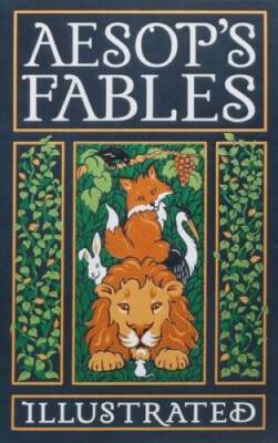Aesops Fables Illustrated (Leather-bound Classics) - Leather Bound - GOOD-image