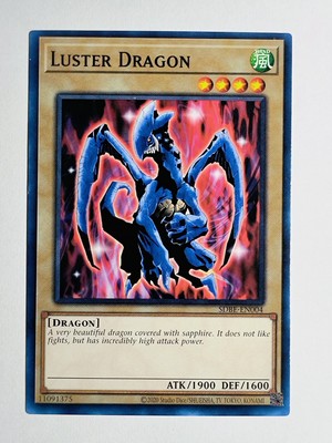 2013 Yu-Gi-Oh Structure Deck Saga of Blue-Eyes White Dragon 1st #4 Luster Dragon-image
