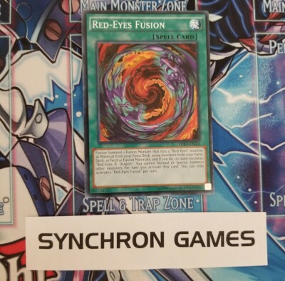 1x Red-Eyes Fusion - LDK2-ENJ24 - Common - Unlimited Ed. - Nm Yugioh-image