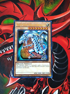 Blue-Eyes White Dragon - LC01-EN004 - Ultra Rare - Limited Edition Yugioh NM-image