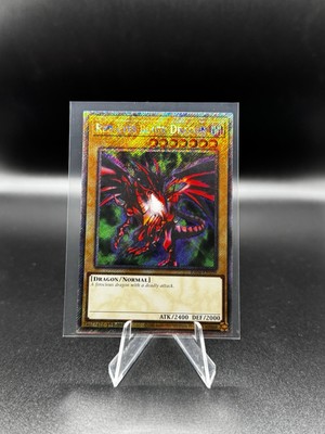 Red-Eyes Black Dragon (4th Art) (Platinum Secret Rare) RA04-EN109 Quarter...-image