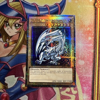 YUGIOH  Blue-Eyes White Dragon MP24-EN001 Quarter Century Rare 1st Edition-image