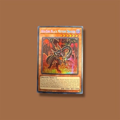Yugioh! Red-Eyes Black Meteor Dragon MP24-EN107 Secret Rare Mint Condition!!-image