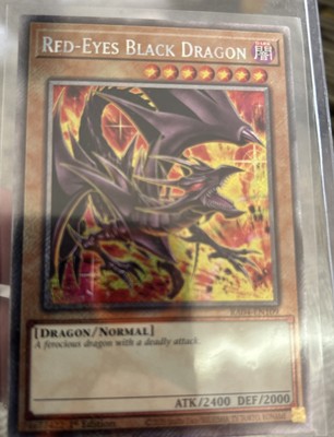 Red-Eyes Black Dragon (8th Art) Quarter Century Secret Rare) RA04-EN109  -image