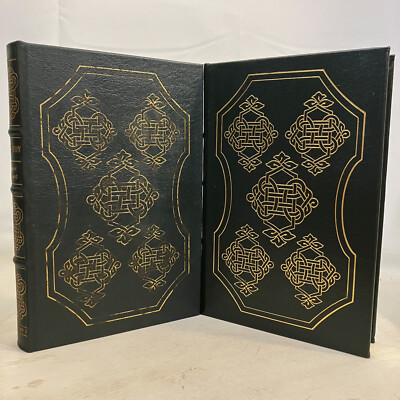 Tolstoy 2 Volume Set Henri Troyat Easton Press Collector's Edition 1993 Leather-image