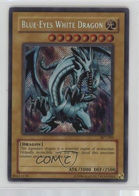 Blue-Eyes White Dragon YuGiOh Collectors Tin Promo #BPT-009 2003 0zv5-image