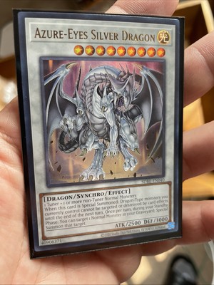 Azure-Eyes Silver Dragon SDBE-EN040 Saga Of Blue Eyes White Dragon YuGiOh. NM!-image