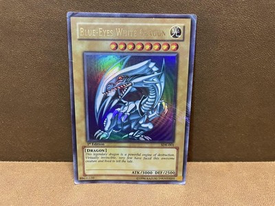 Yu-Gi-Oh Blue-Eyes White Dragon SDK-001 1st Edition Ultra Asian English-image