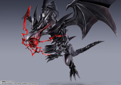 S.H.MonsterArts Yu-Gi-Oh Duel Monsters Red-Eyes Black Dragon Action Figure-image