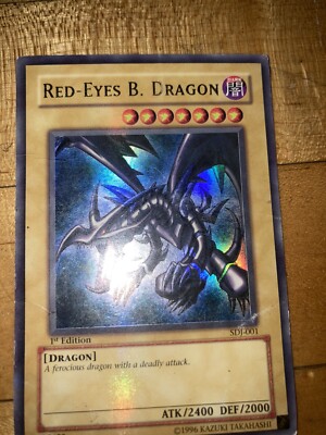 Red-Eyes Black Dragon 1st Edition, Yu-Gi-Oh!-image