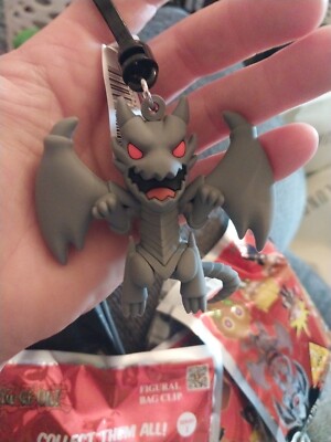 Yugioh  Bag Clip Figural Keychain Red-eyes Black Dragon-image