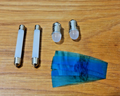 Fisher 500C tube receiver replacement LED bulbs lights lamps kit set-image