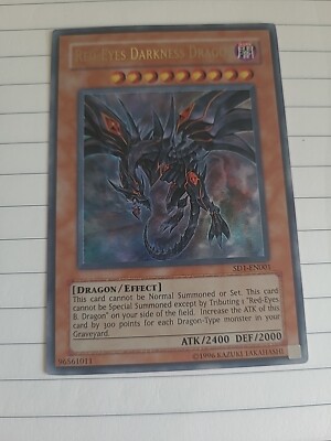 Red-Eyes Darkness Dragon SD1-EN001 Structure Deck: Dragon's Roar Unlimited-image