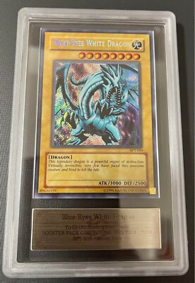 Yu-Gi-Oh! Yugioh ARS9 BPT Blue-Eyes White Dragon 2003 Tin BPT-009 Secret Rare-image