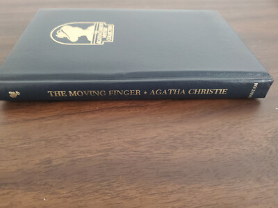 THE MOVING FINGER Agatha Christie Bantam Hardcover Collection 1983-image