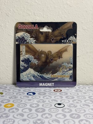 Godzilla King Ghidorah Poster Fridge Magnet Japan-image