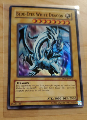 Blue-Eyes White Dragon DLG1-EN002 Dark Legends Unlimited vlp-image