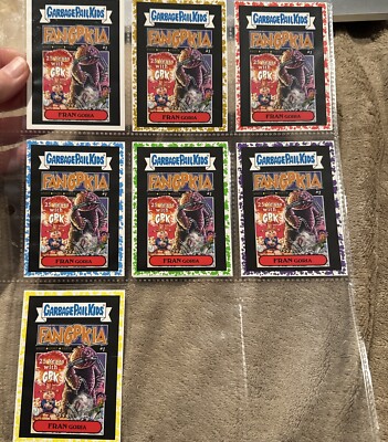 2019 Garbage Pail Kids - Revenge Of Oh The Horror-ible- Fran Goria Gold +-image