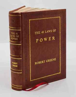 The 48 Laws of Power by Greene, Robert & Elffers, Joost [PREMIUM LEATHER BOUND]-image