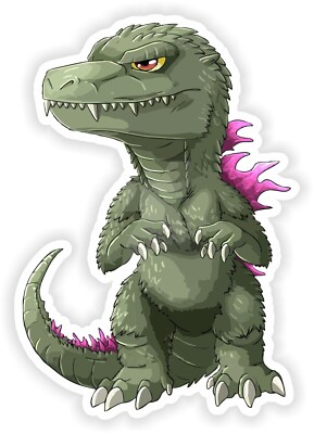Godzilla Reptilian Dinosaurian Sticker / Vinyl Waterproof Decals Car Graphics-image