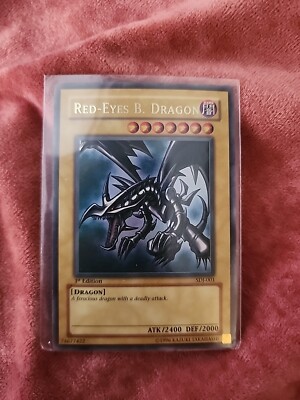 First Edition Red Eyes Black Dragon Holo-image