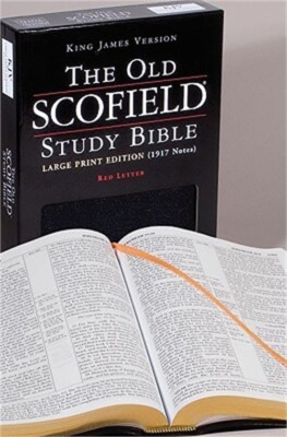 Old Scofield Study Bible-KJV-Large Print (Leather / Fine Binding)-image