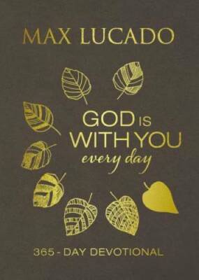 God Is With You Every Day (Large Text Leathersoft) - Leather Bound - GOOD-image