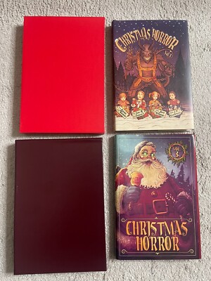 Christmas Horror Volume 1-3 DELUXE MATCHING SET  Slipcase Dark Regions Press OOP-image