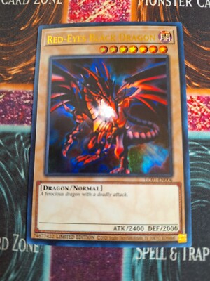 Yu-Gi-Oh! Red-Eyes B. Dragon LC01-EN006 Limited Ultra Rare Near Mint g7/-image