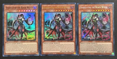 2024 YUGIOH RA03 1ST ED SUPER / ULTRA / SECRET DIABELLSTAR THE BLACK WITCH NM-image