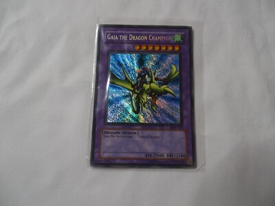 Yu-Gi-Oh! TCG Gaia the Dragon Champion Legend of Blue Eyes White Dragon LOB-125-image