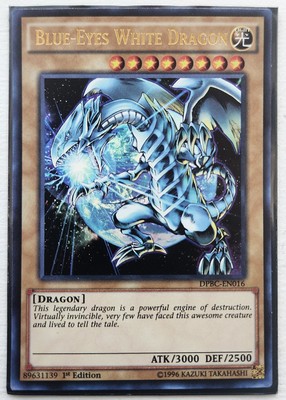 Blue Eyes White Dragon DPBC-EN016 Ultra Rare 1st Edition Yugioh NM-image
