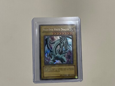 BLUE EYES WHITE DRAGON LIMITED EDITION FL1-EN001 LIGHT PLAY-image