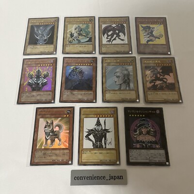 Yugioh Kazuki Takahashi Complete set YAP1 WJMP Jump Promo Ultra Rare Set Used-image