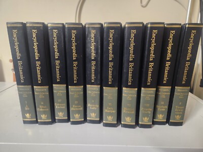 Vintage Encyclopedia Britannica Micropedia Set Vol 1-10 15th Edition-image